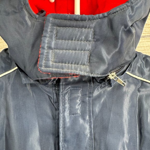 VTG Reebok NHL New York Rangers Embroidered Park Jacket Youth Size XL 18-20 Blue - Picture 6 of 16